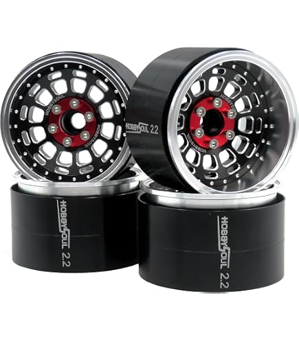 Amazon | HOBBYSOUL 2.2 ビードロックホイール -4mm & -14mm